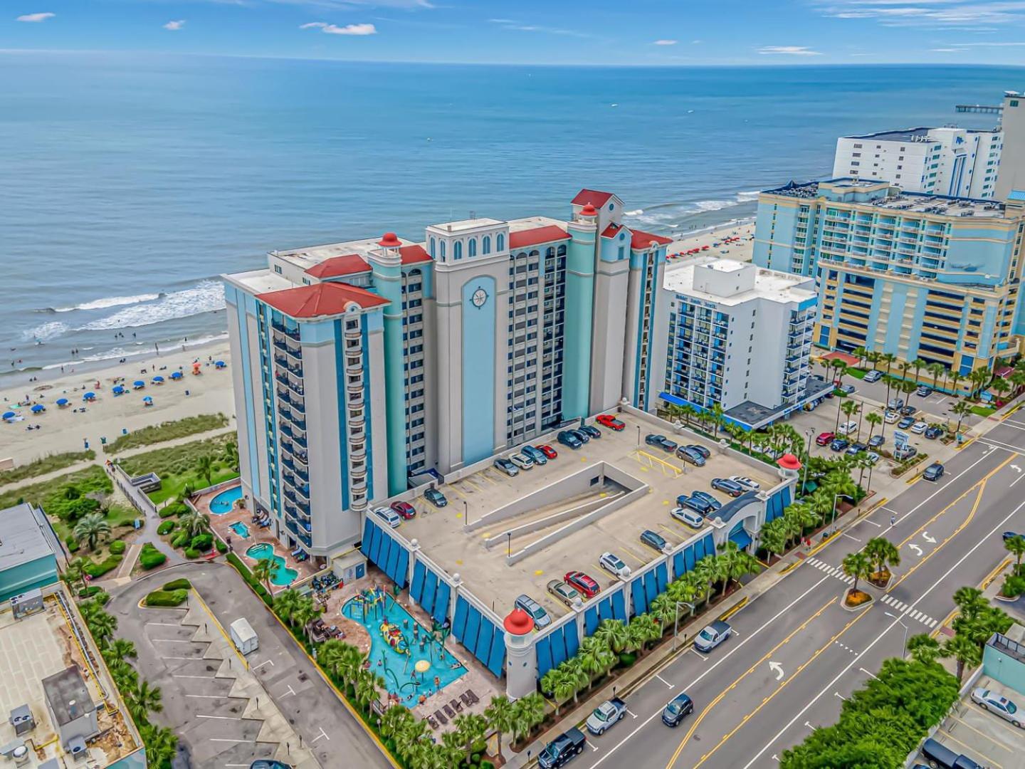 Gorgeous Oceanfront 3 Bedroom Condo! Sleeps 10 Guests! Compass Cove Mariner Tower 1217 Myrtle Beach Exterior photo